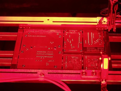 In-Sight 5100 provides optical control of lasered codes on PCBs